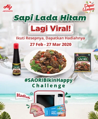 Saatnya #SAORIbikinhappy